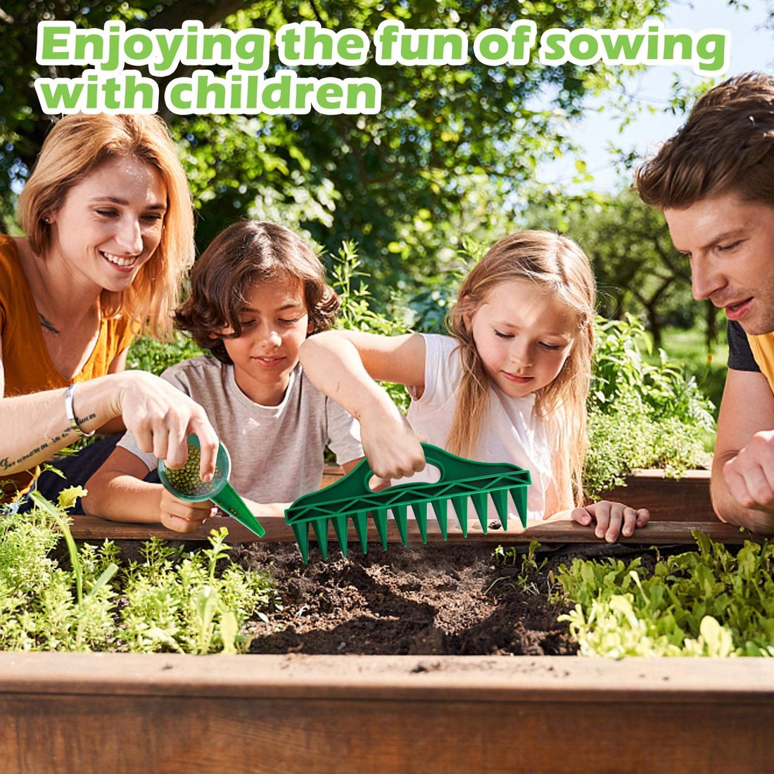 12 Holes Ground Planting Tool