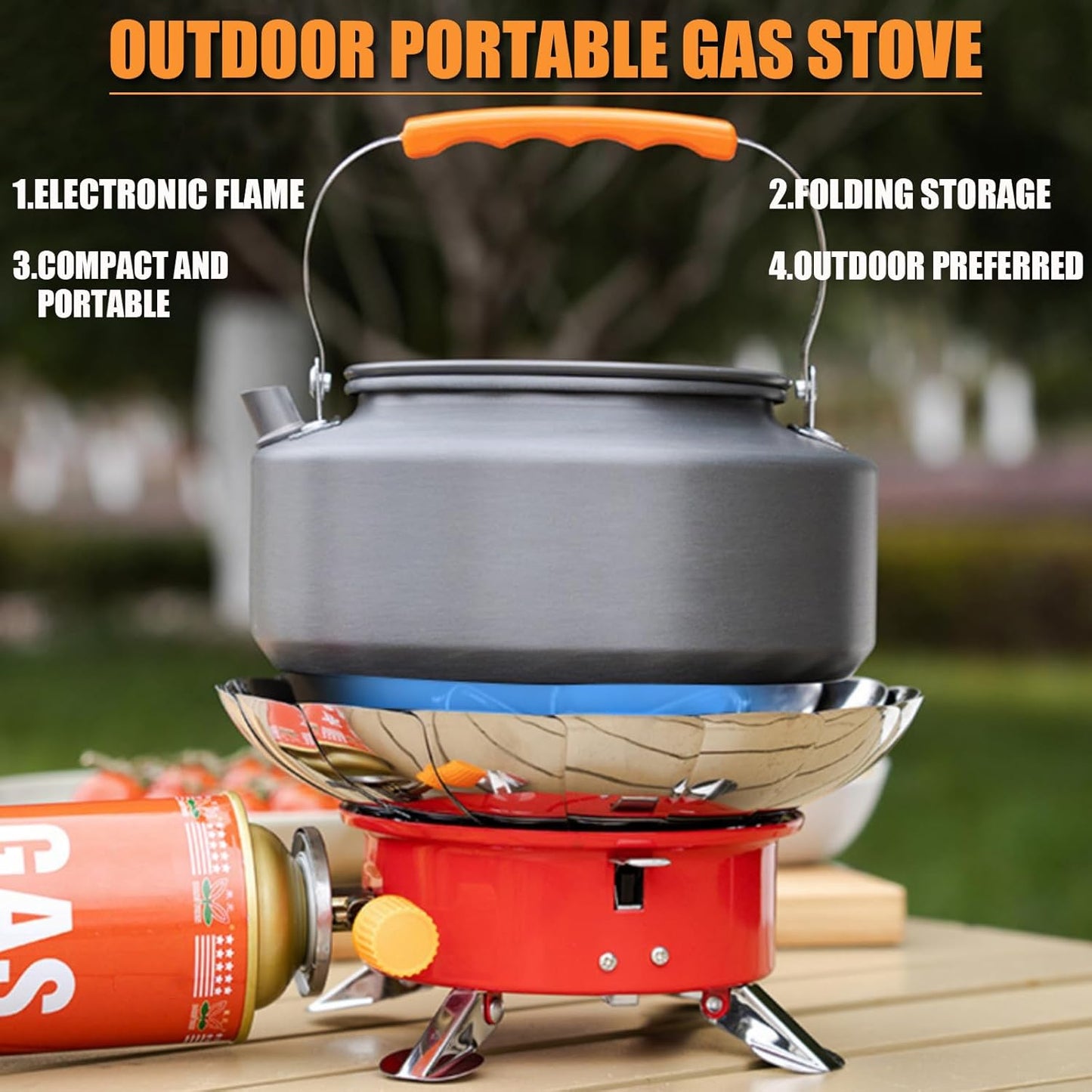 🔥Last Day 49% OFF-Collapsible Windproof Camping Stove