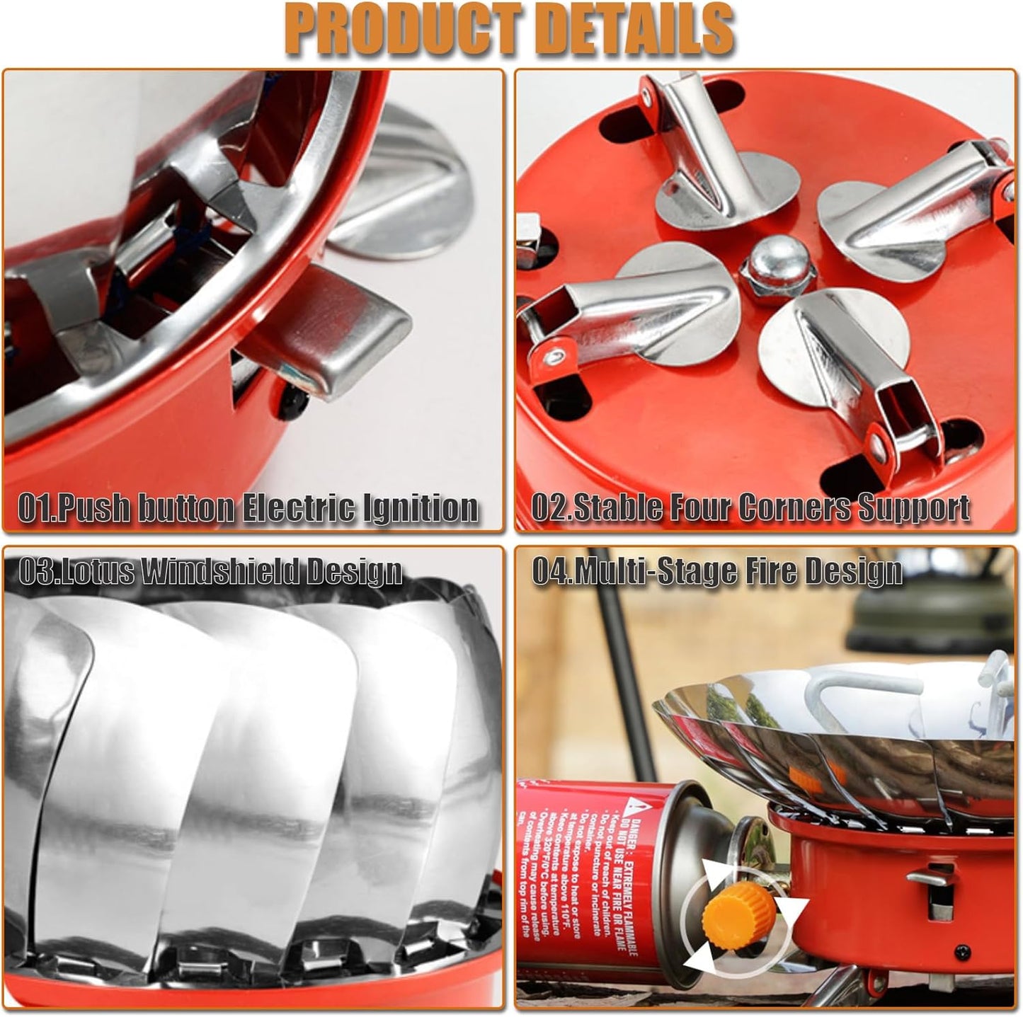 🔥Last Day 49% OFF-Collapsible Windproof Camping Stove