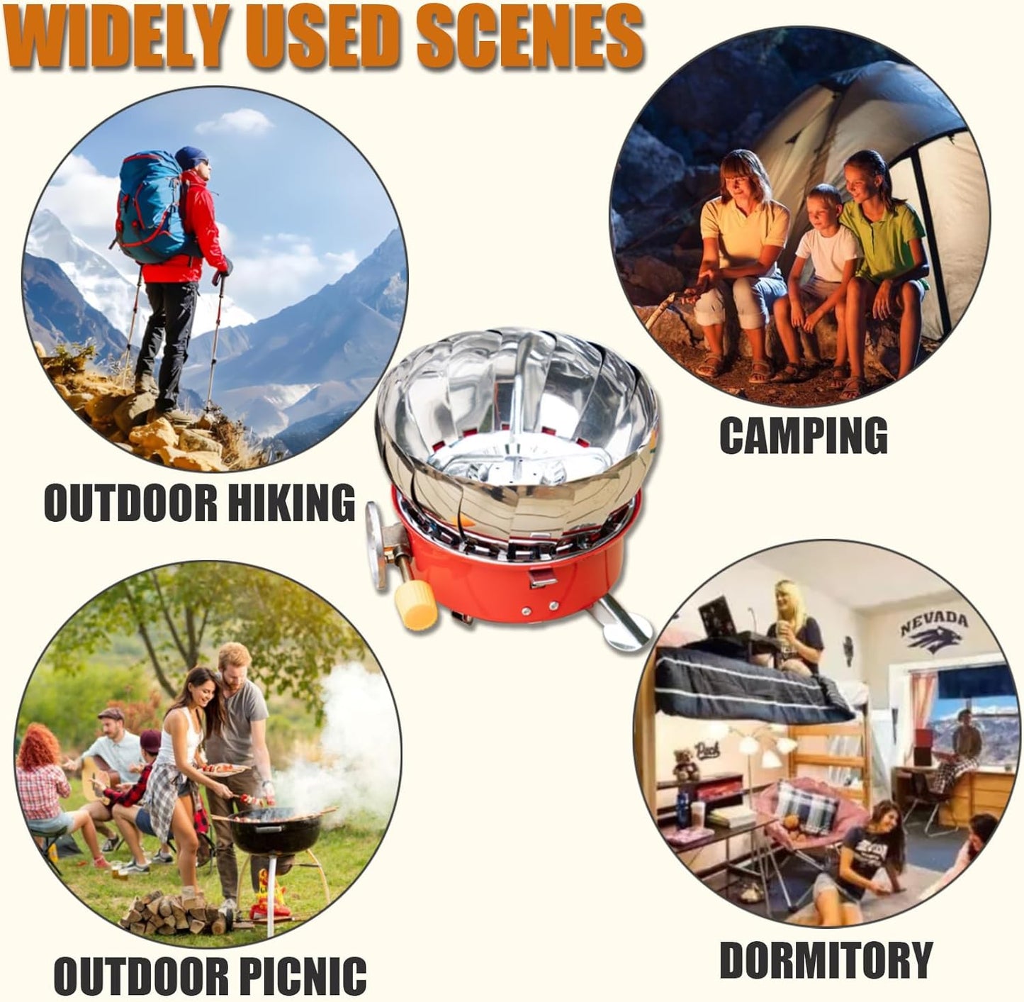 🔥Last Day 49% OFF-Collapsible Windproof Camping Stove