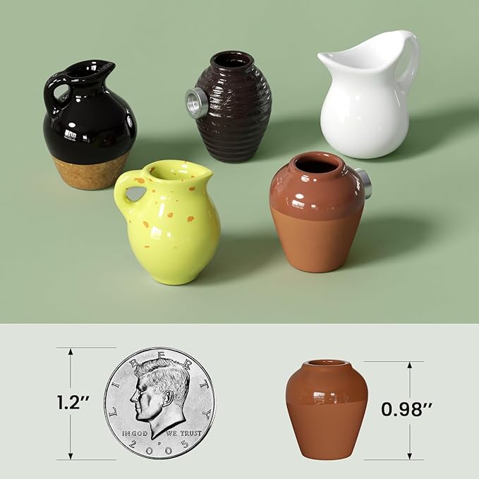 Handmade Mini Ceramic Fridge Stickers