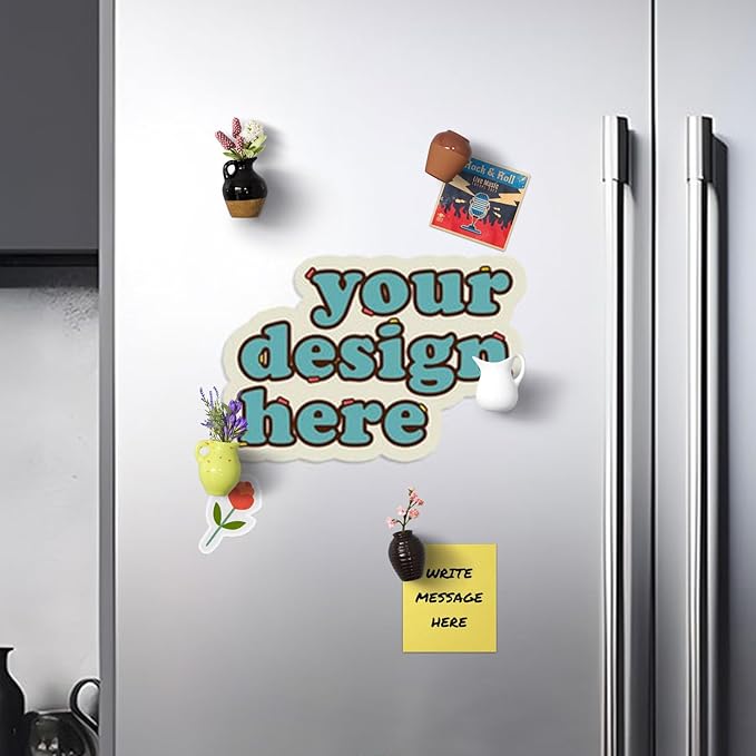 Handmade Mini Ceramic Fridge Stickers