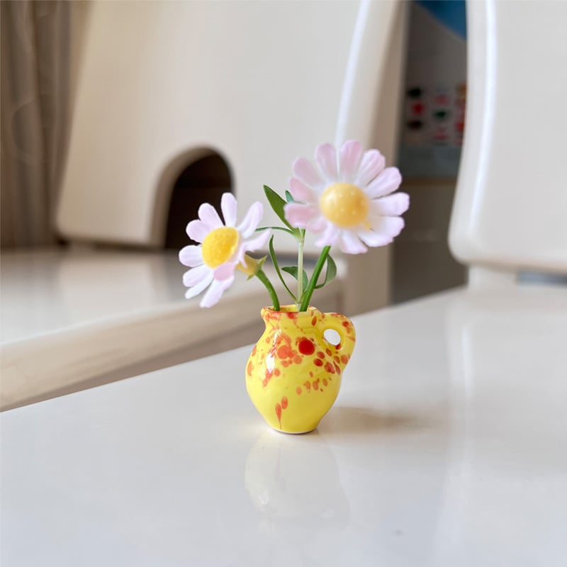 Handmade Mini Ceramic Fridge Stickers