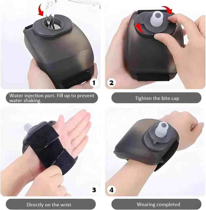 🏃Sport Wrist Water Bottle-💧Effortless Hydration & Workout Essential