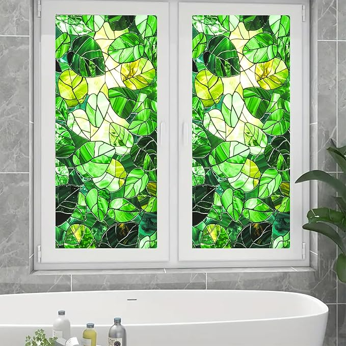 2025 Hot Sale 49%OFFš„Leaf Pattern Static Cling Window StickeršBUY MORE SAVE MORE