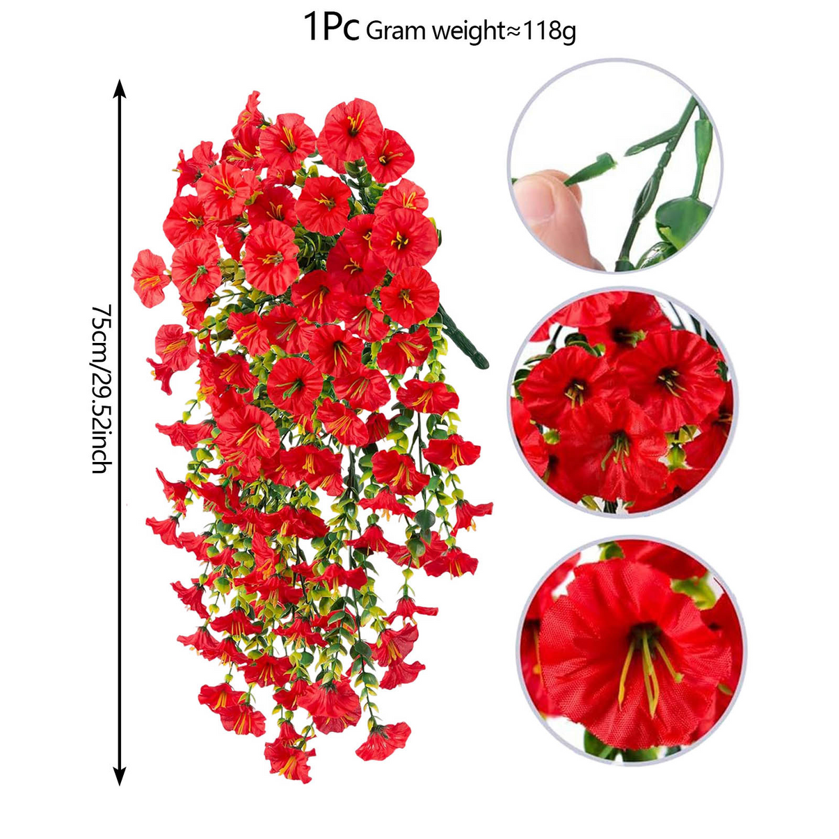 Last Day 49% OFF 🔥Outdoor Faux Trumpet Flowers for Autumn Decor