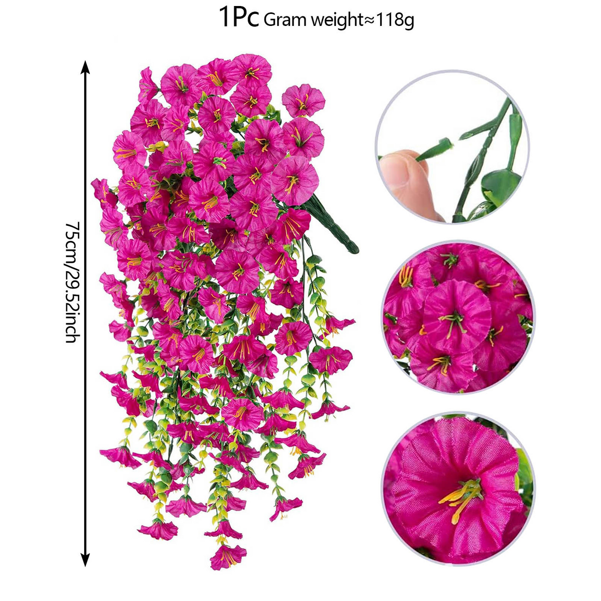 Last Day 49% OFF 🔥Outdoor Faux Trumpet Flowers for Autumn Decor
