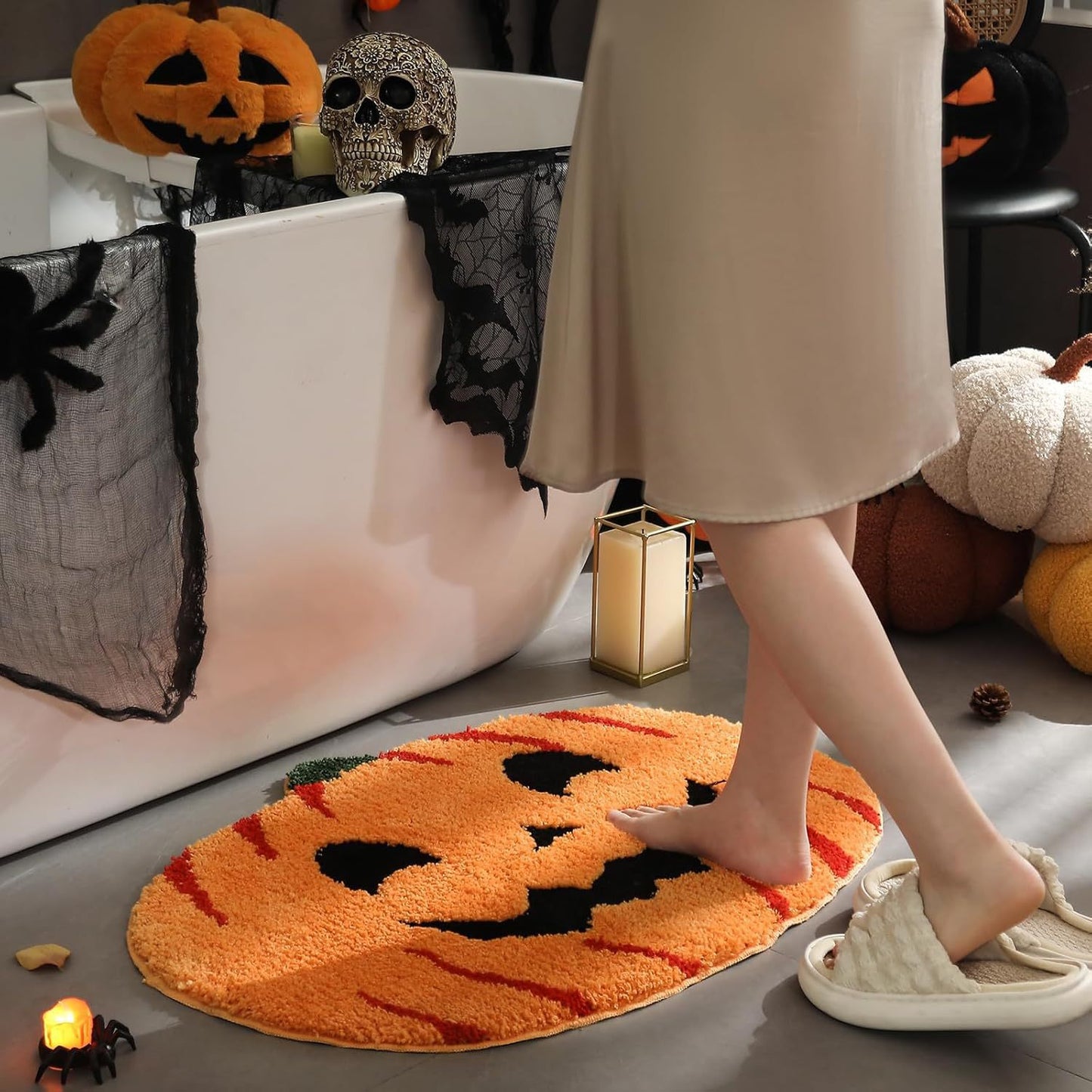 Early Halloween Specials 49% OFF🔥Halloween Decorative Rug & Effortlessly Light Up the Festive Atmosphere