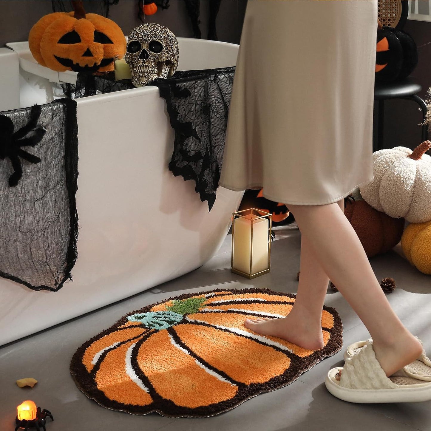 Early Halloween Specials 49% OFF🔥Halloween Decorative Rug & Effortlessly Light Up the Festive Atmosphere
