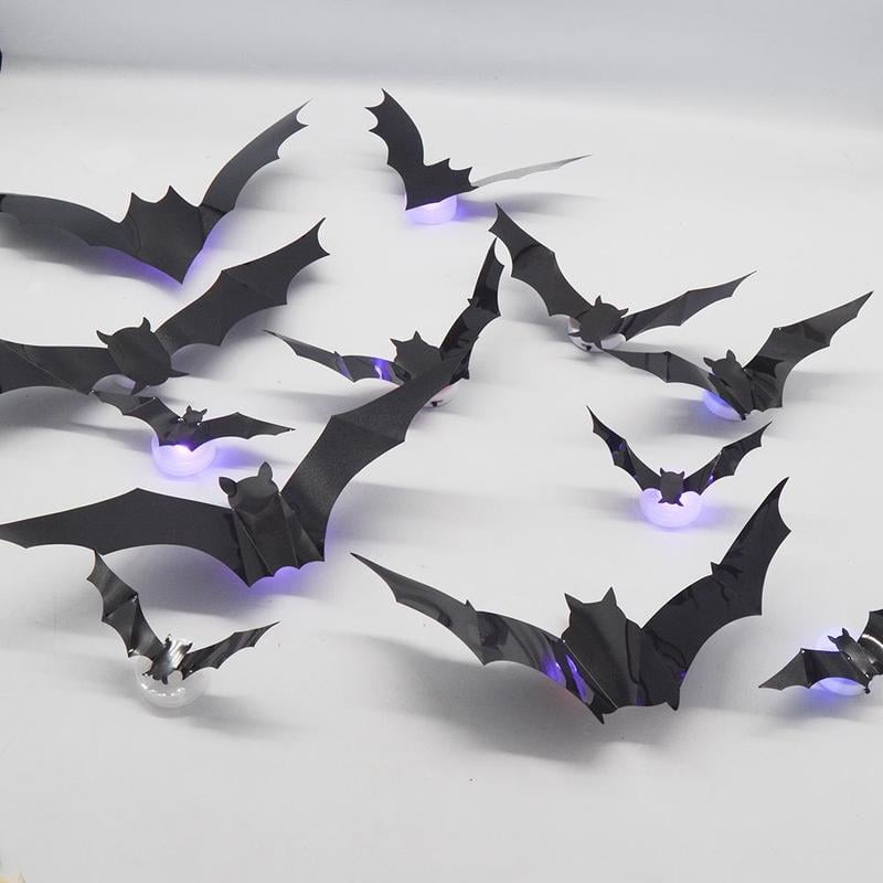 Halloween Pre Sale 45% OFF - 3D Bat Design LED Decoration
