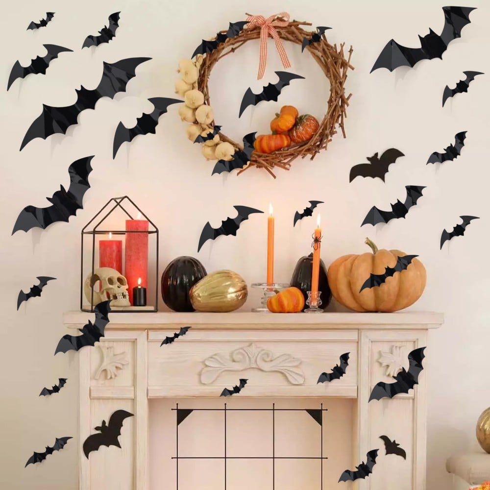 Halloween Pre Sale 45% OFF - 3D Bat Design LED Decoration