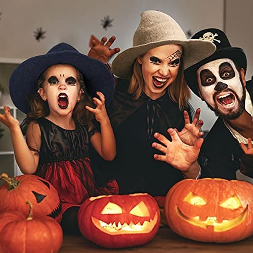 2025 Halloween Warm Wool Felt Fedora Hat