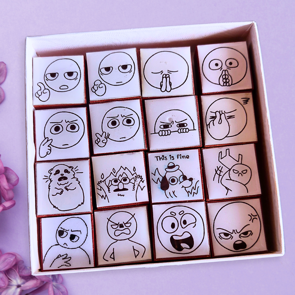 ✨Fun Stamp Doodles(Pre-Sale) -📖 Gifts for Book Lovers & DIY Your Books🎨
