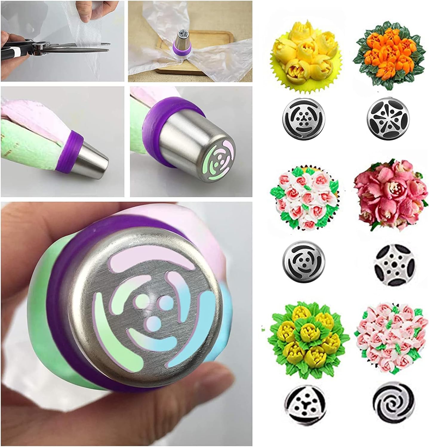 🎁Last Day Promotion 49% OFF🔥Flower Frosting Tips Nozzles for Cake Decorating