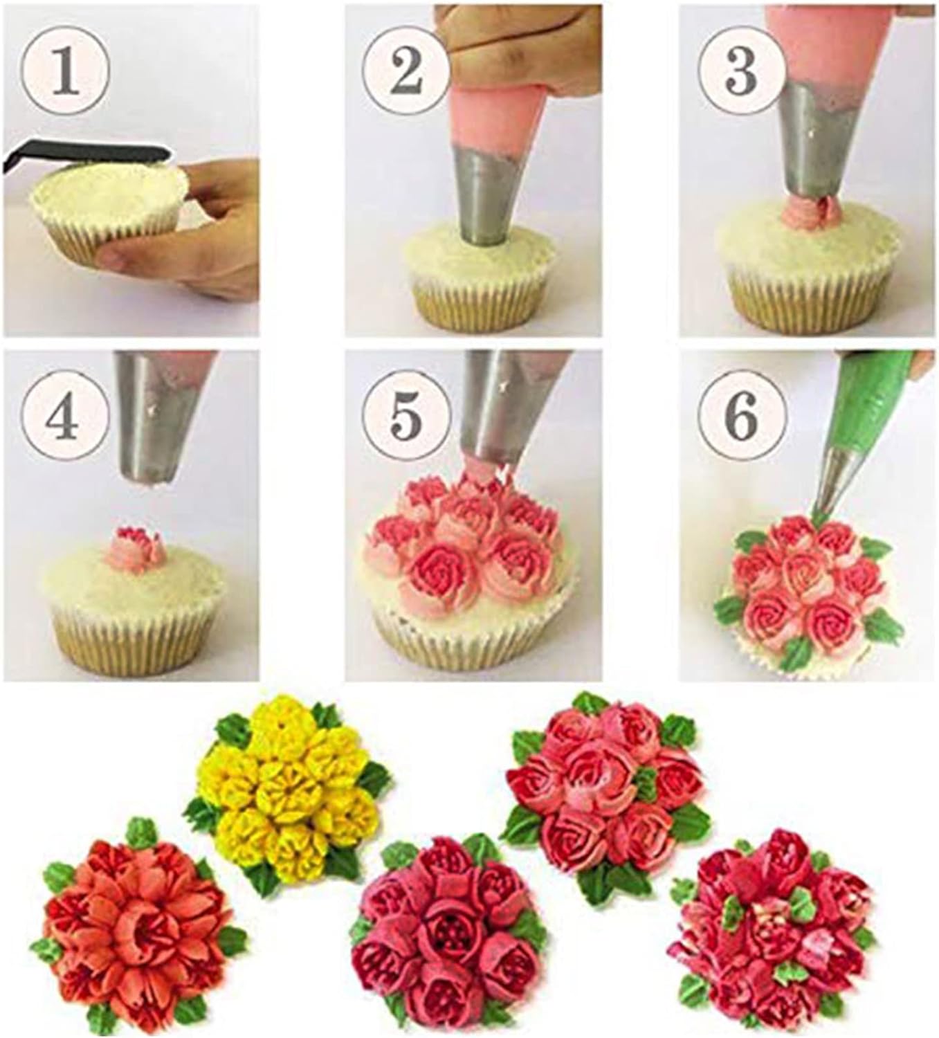 🎁Last Day Promotion 49% OFF🔥Flower Frosting Tips Nozzles for Cake Decorating