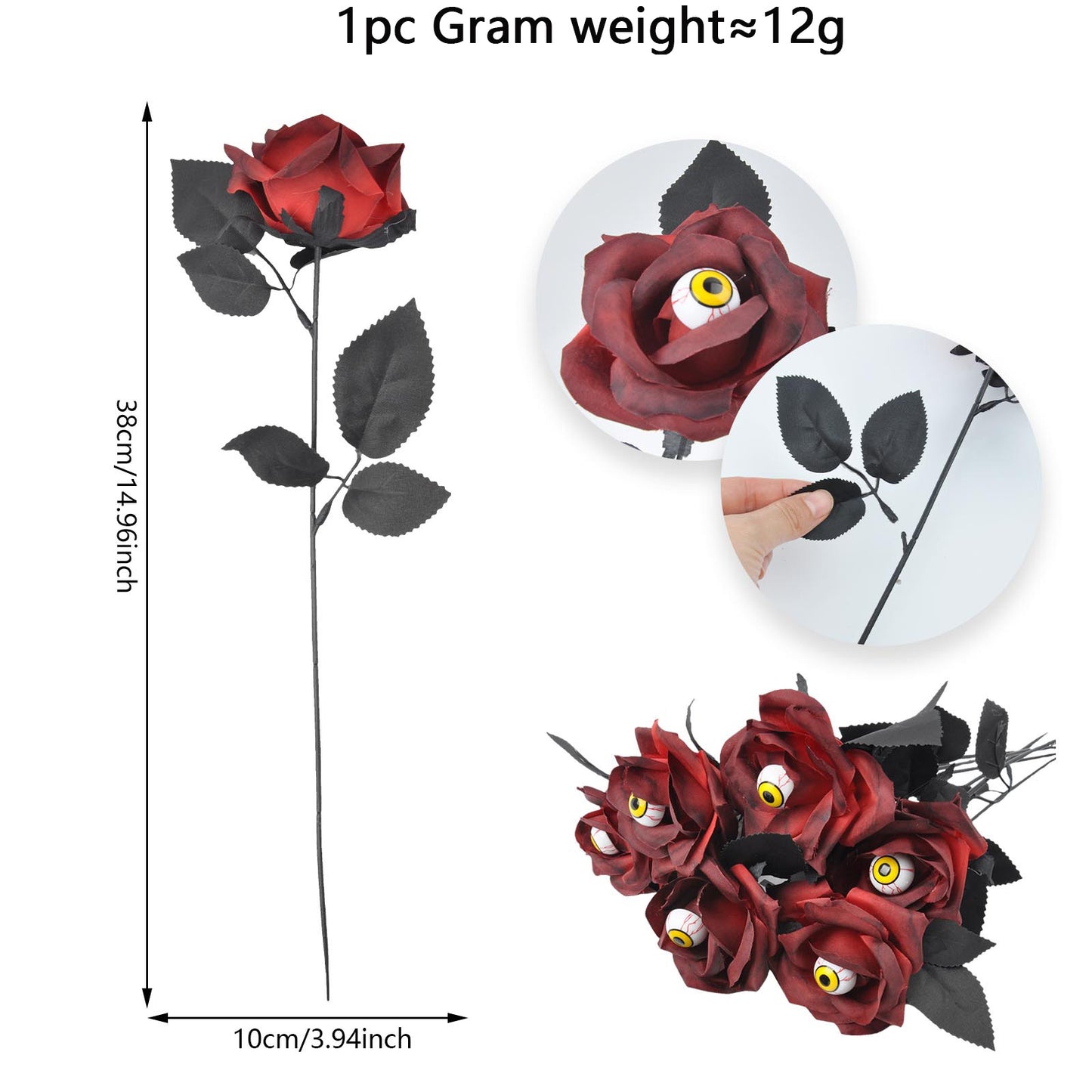🔥HOT SALE 49% OFF🎃Halloween Flowers Artificial for Decoration👻
