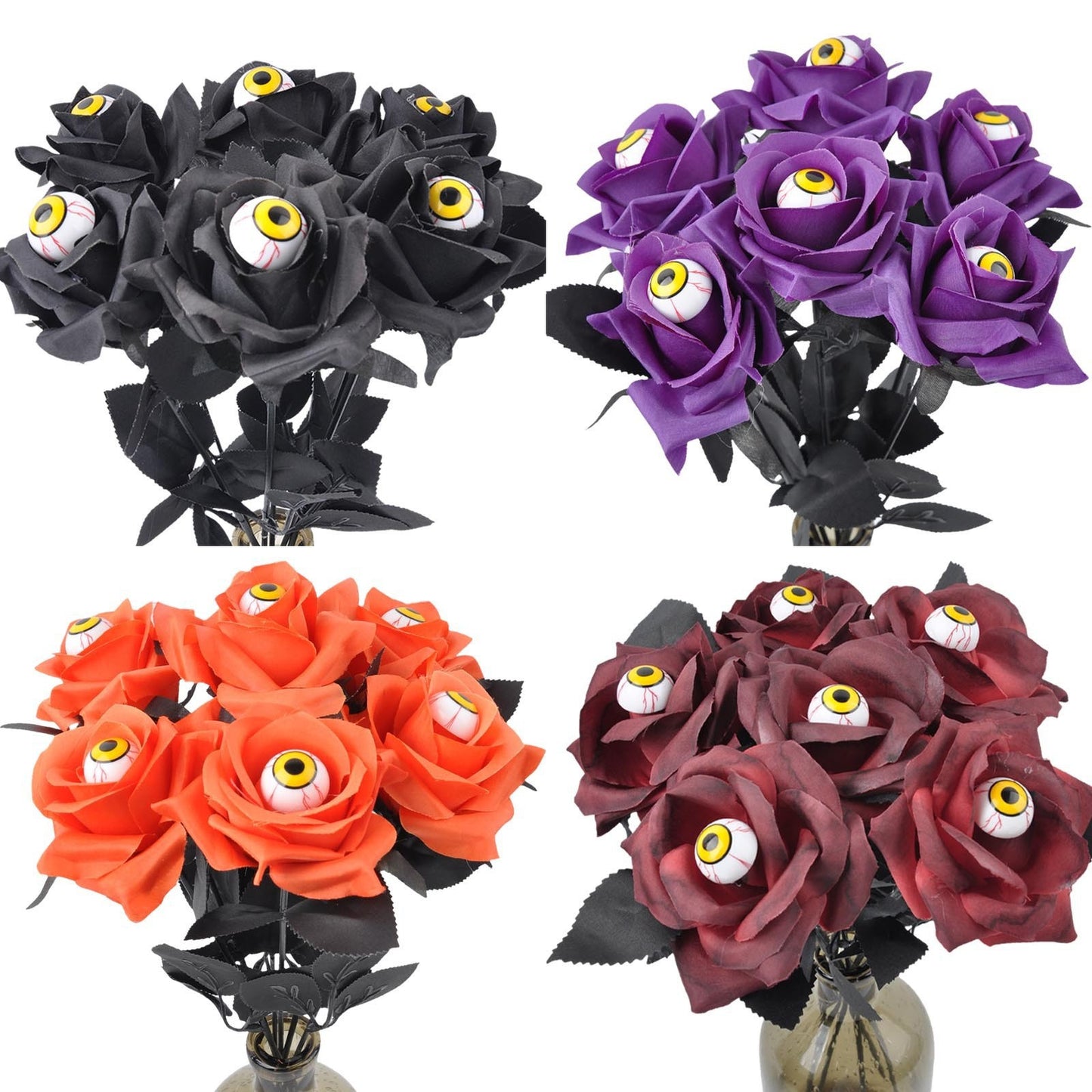 🔥HOT SALE 49% OFF🎃Halloween Flowers Artificial for Decoration👻