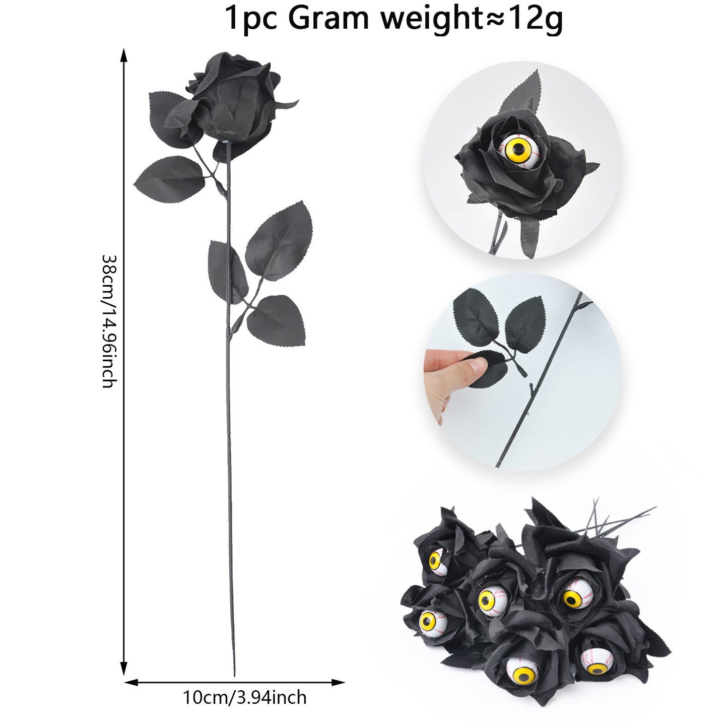 🔥HOT SALE 49% OFF🎃Halloween Flowers Artificial for Decoration👻