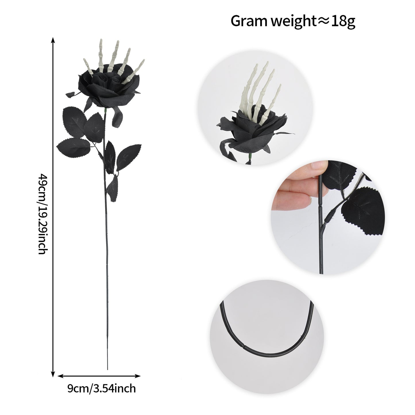 🔥HOT SALE 49% OFF🎃Halloween Flowers Artificial for Decoration👻