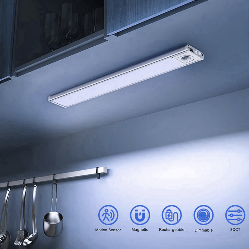 Dimmable 3-Color Temperature LED Motion Sensor Closet Light