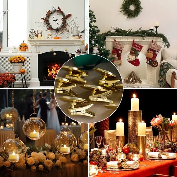 2025 New Arrival✨ Flameless Clip-On Christmas Tree Candles🕯️