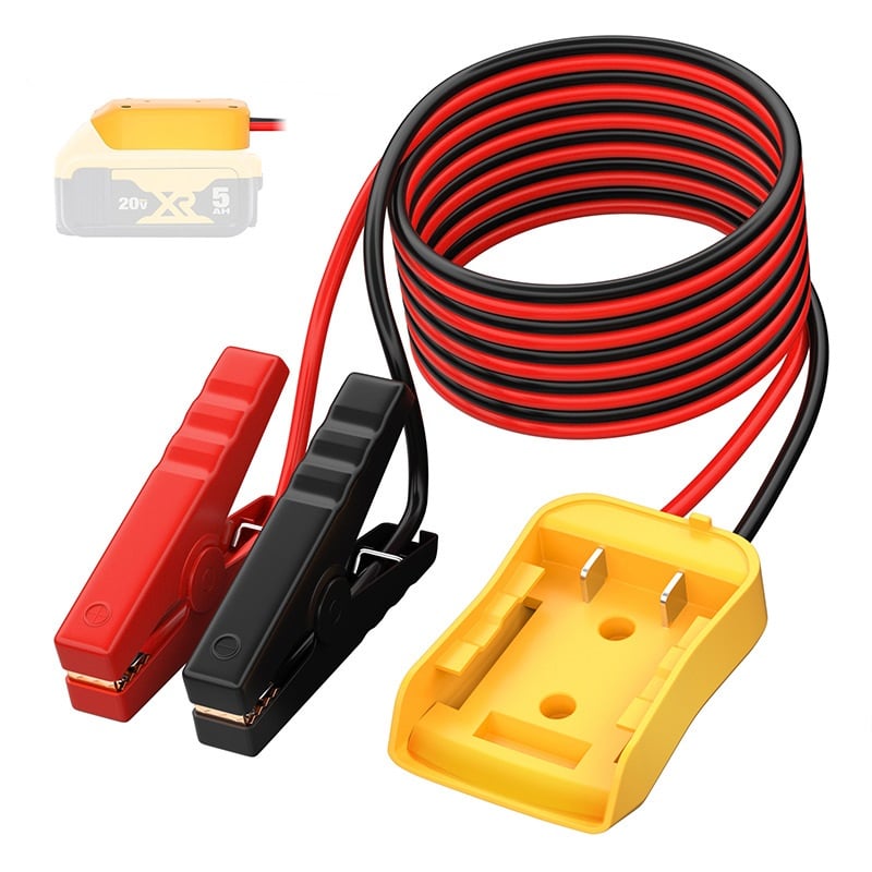 Heavy-Duty Jumper Cable Clamps