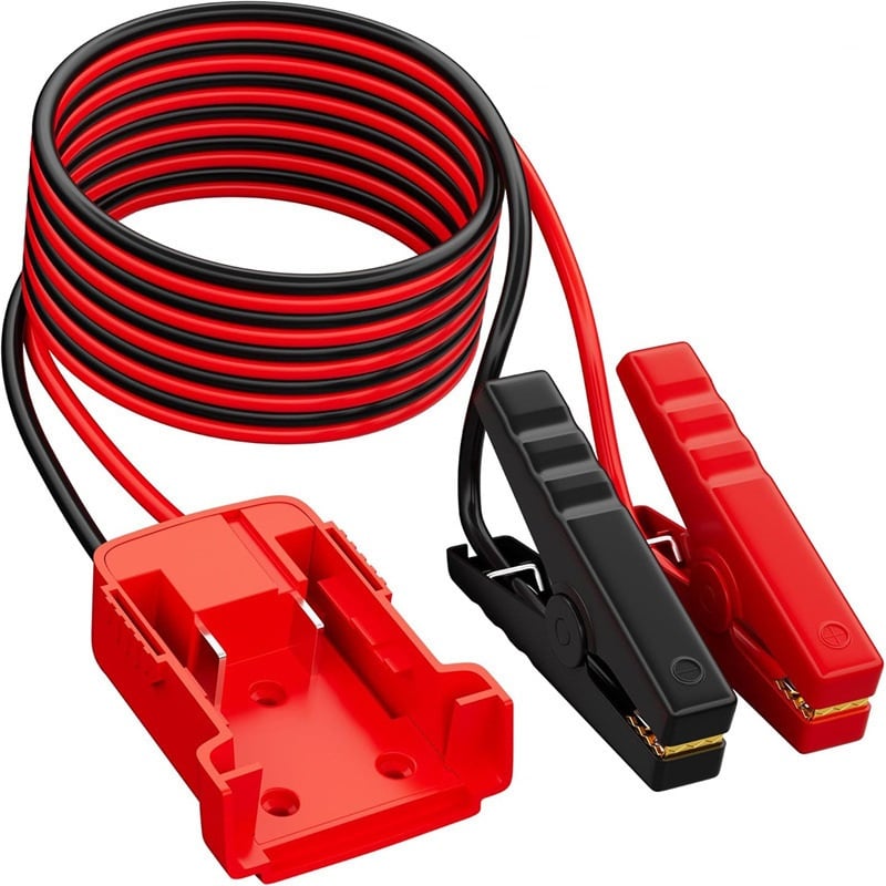 Heavy-Duty Jumper Cable Clamps