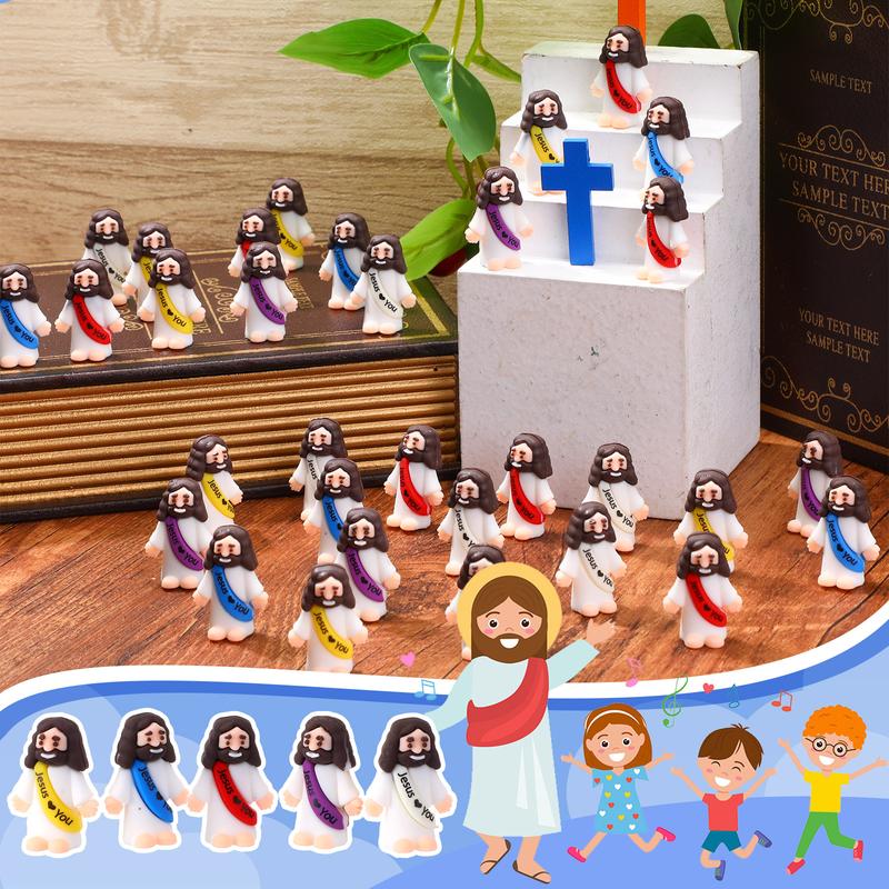 🔥Original Design Mini Jesus Figures Jesus Loves You