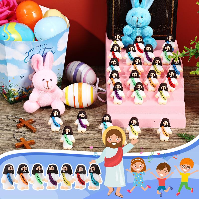 🔥Original Design Mini Jesus Figures Jesus Loves You