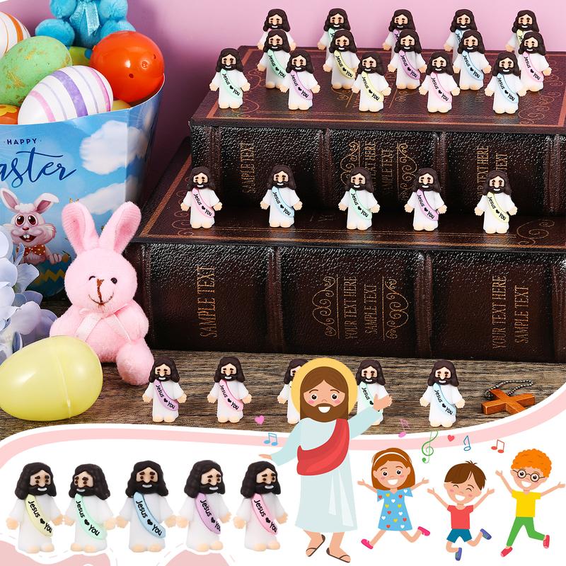 🔥Original Design Mini Jesus Figures Jesus Loves You