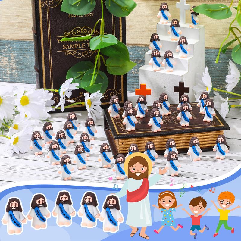 🔥Original Design Mini Jesus Figures Jesus Loves You