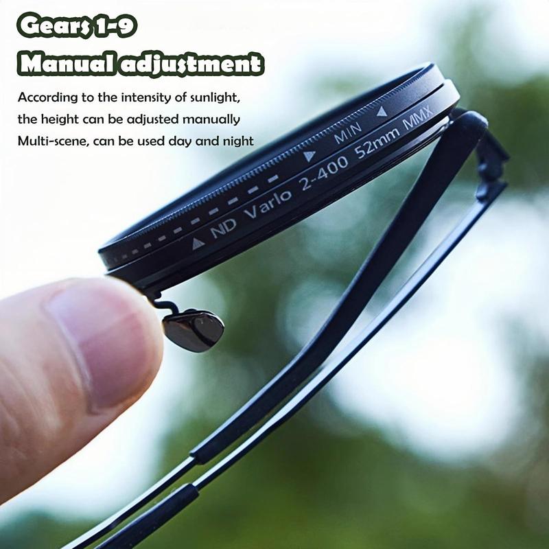 9-Level Adjustable Retro Sunglasses & A True Filter Color Experience
