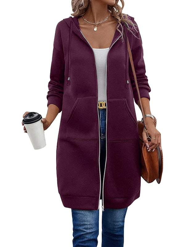 49 OFF—This Week Only!🔥Women Casual Zip up Fleece Hoodies
