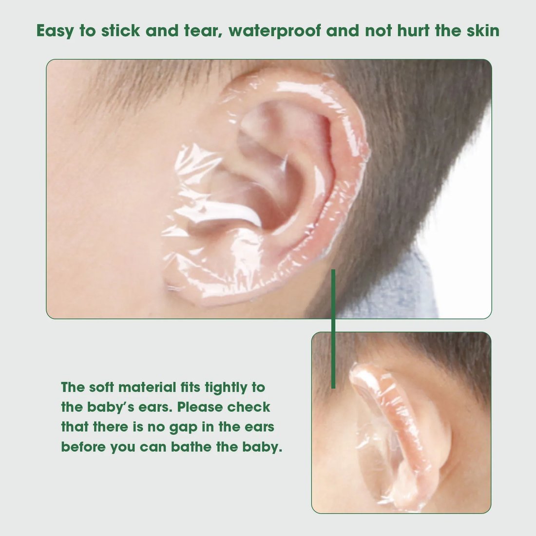Baby Waterproof Ear Stickers