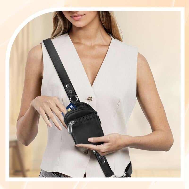 🔥Last Day: BUY 3 GET 1 FREE - ✨Adjustable Crossbody Phone Wallet Lanyard with Safety Breakaway Clasp