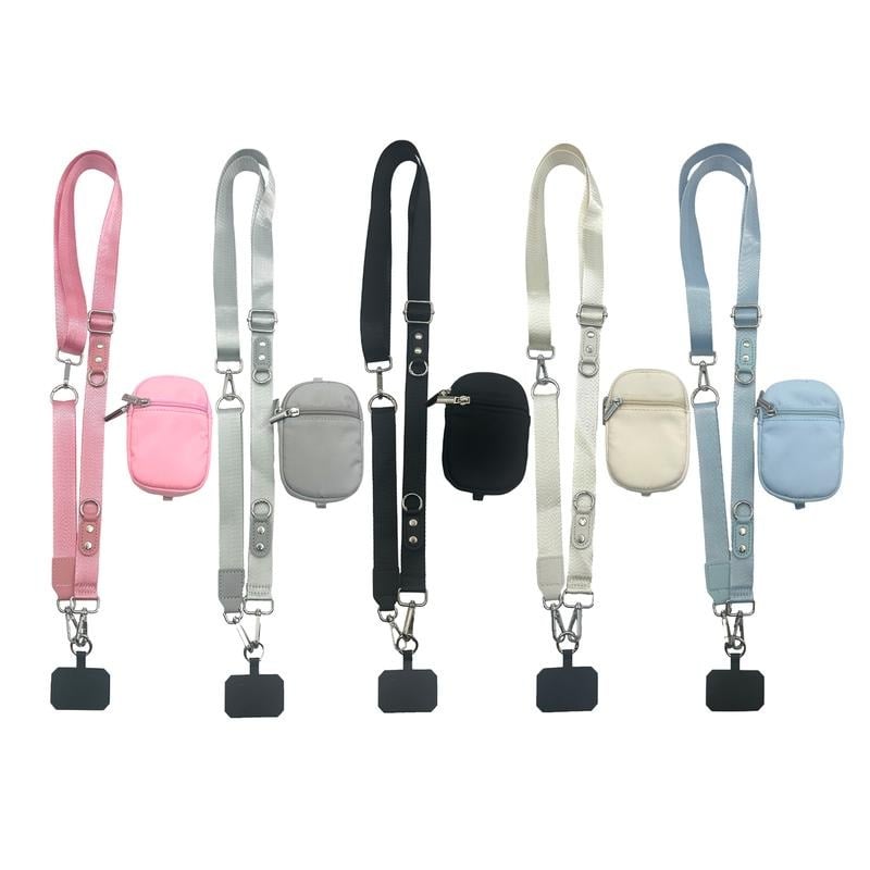 🔥Last Day: BUY 3 GET 1 FREE - ✨Adjustable Crossbody Phone Wallet Lanyard with Safety Breakaway Clasp