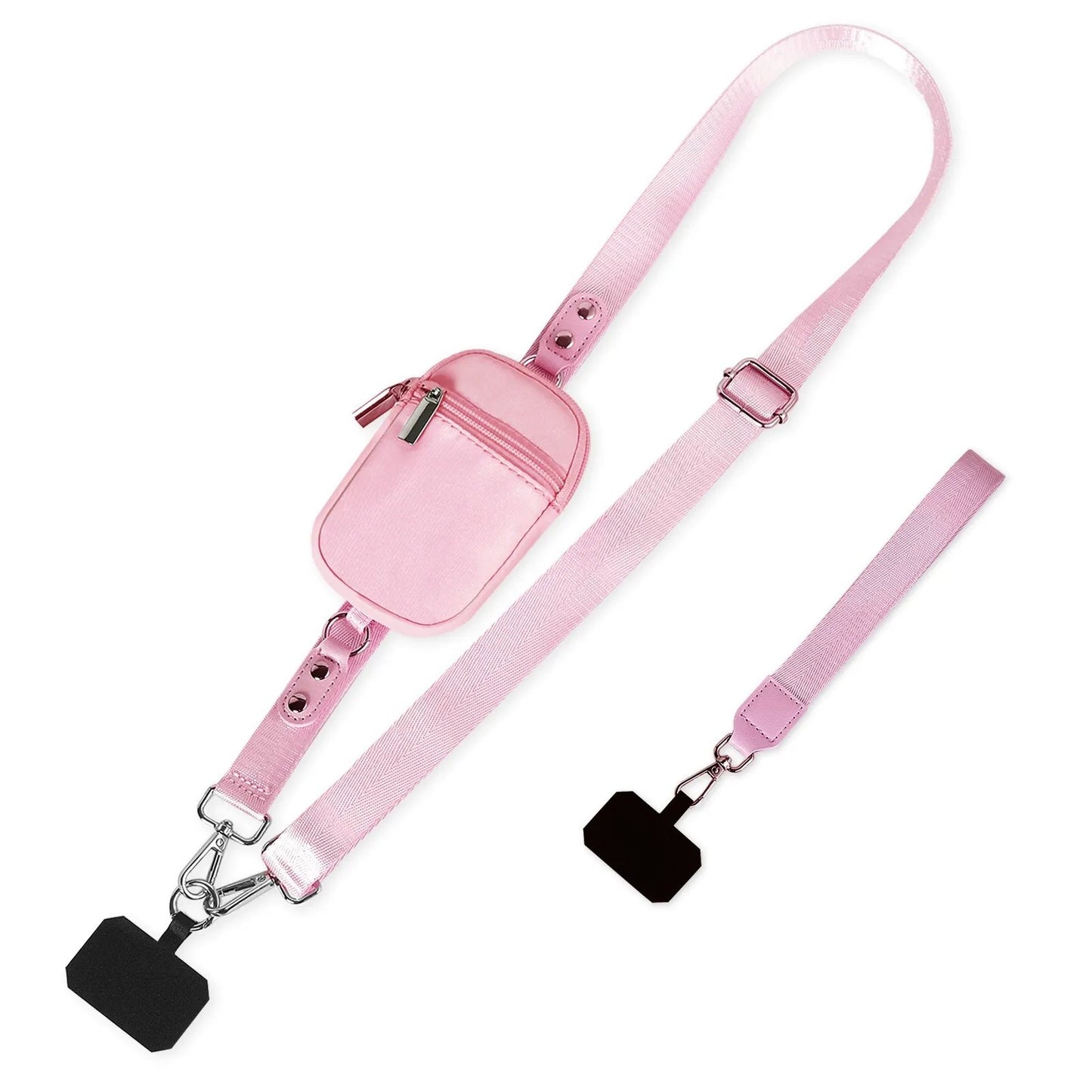 🔥Last Day: BUY 3 GET 1 FREE - ✨Adjustable Crossbody Phone Wallet Lanyard with Safety Breakaway Clasp