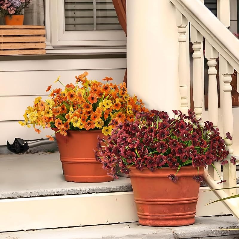 🔥HOT SALE 49% OFF🍁Fall Artificial Flowers for Outdoors