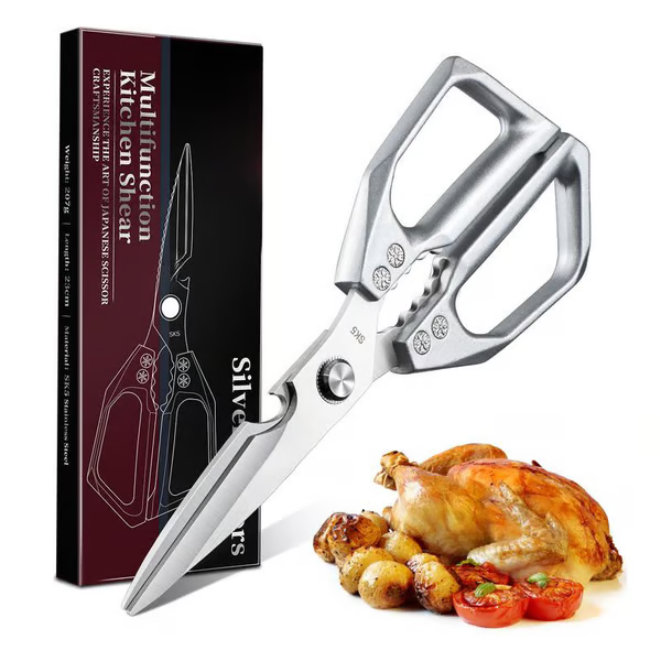 2.0mm Heavy-Duty Stainless Steel Scissors & Tempered and honed for ultimate sharpness