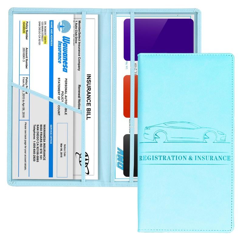 🚗Premium Car Registration and Insurance Card Holder🔥