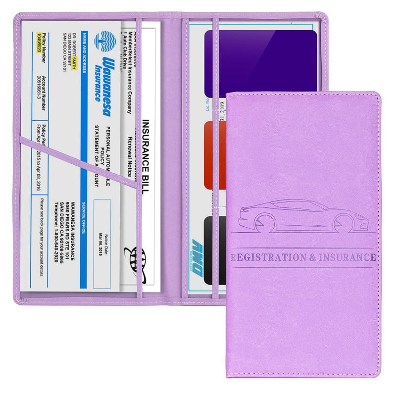 🚗Premium Car Registration and Insurance Card Holder🔥
