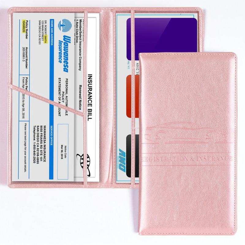 🚗Premium Car Registration and Insurance Card Holder🔥