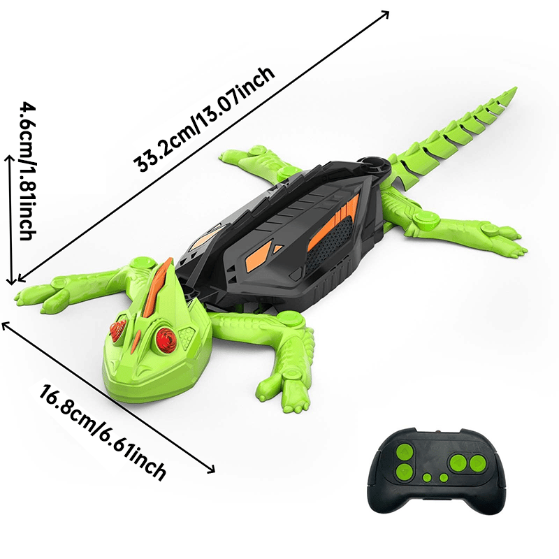 🦎Dual-Mode Smart Adsorption Gecko Robot