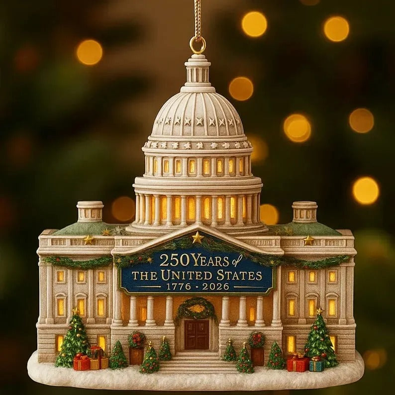🔥LAST DAY 49% OFF - U.S. 250th Patriot Memorial Ornament