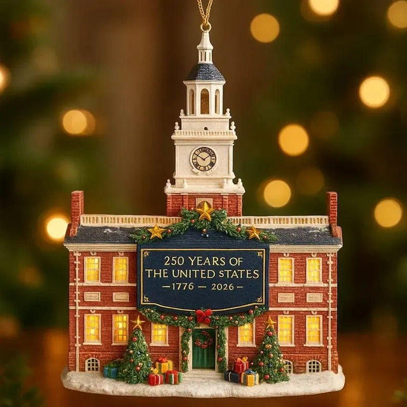 🔥LAST DAY 49% OFF - U.S. 250th Patriot Memorial Ornament
