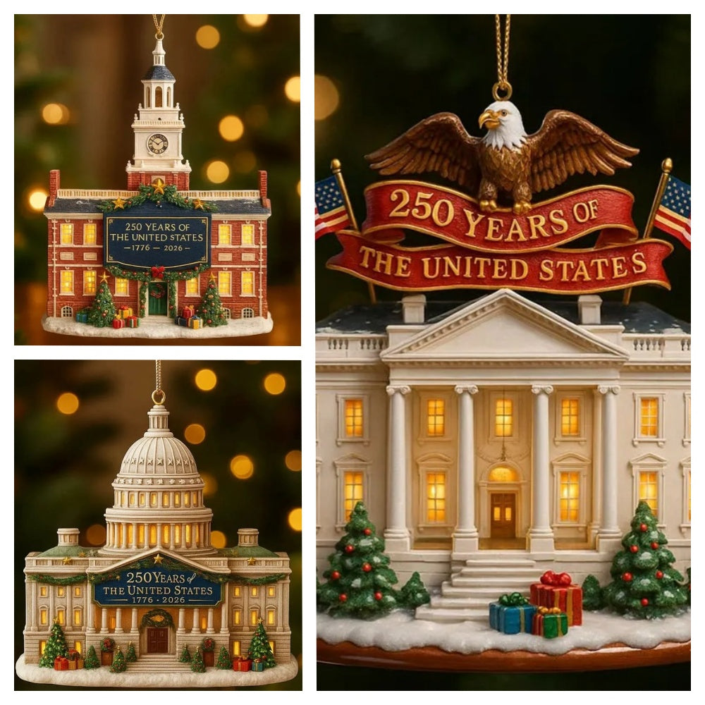 🔥LAST DAY 49% OFF - U.S. 250th Patriot Memorial Ornament
