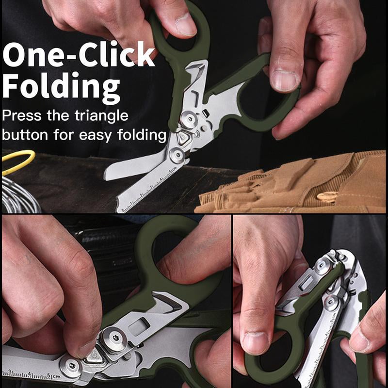 ✂️ 2025 Upgraded Multifunctional Folding Scissors
