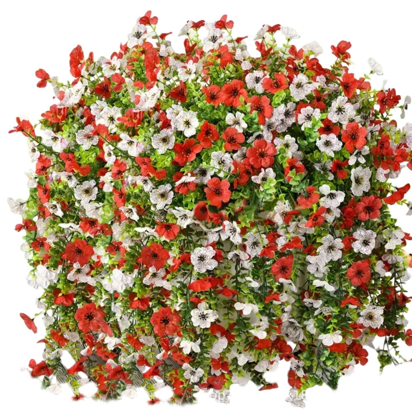 🔥2 PCS Artificial Hanging Silk Fake Daisy Realistic Flowers ,UV Resistant