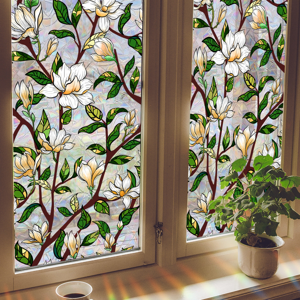 🌈Stained Glass Window Film🌿A Beautiful Way of Life!
