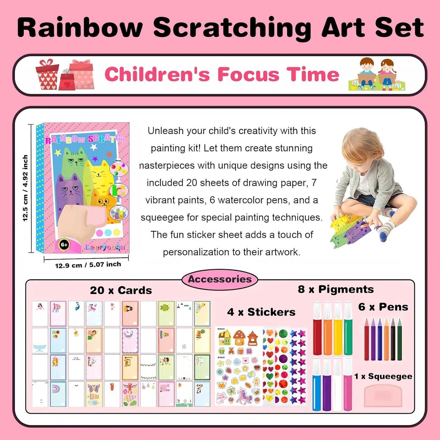 Hot Sale🔥Rainbow Scratch Painting